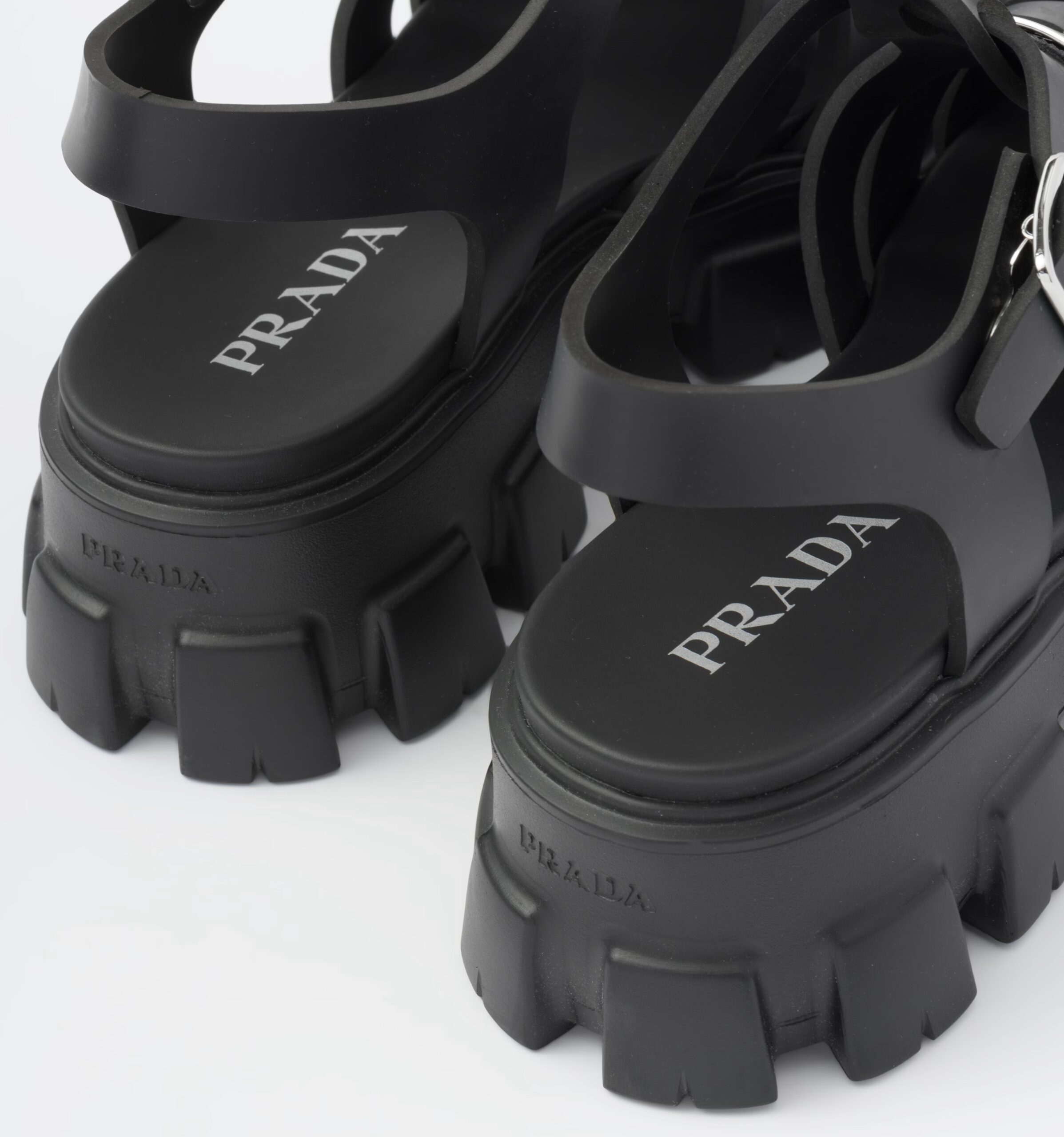 Prada monolith Rubber sandals - Afbeelding 3